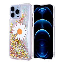 Liquid Quicksand Glitter Cover Case - L16 for iPhone 12 Pro Max (Only Ground Shipping)