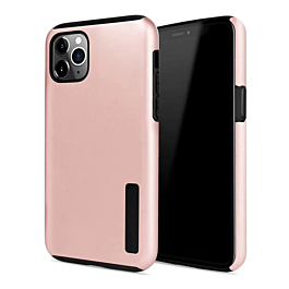 Dual Layer Protection Case - ROSE GOLD for iPhone 13 Pro Max (Only Ground Shipping)