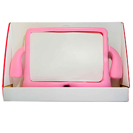 Protective Kids Case - PINK for iPad 5 (2017) / iPad 6 (2018) / Air 1 / Air 2 / Pro 9.7 (Only Ground Shipping)