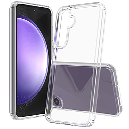 Galaxy S24FE Hybrid Case with Air Cushion Technology - CLEAR (Only Ground Shipping)