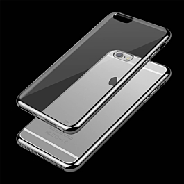 Chrome TPU BLACK for iPhone 6S / 6G (Only Ground Shipping)