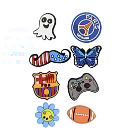 Fashion Charms Set for Handle Cases (8 Piece Set) - BOY 3 (Only Ground Shipping)