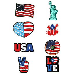 Fashion Charms Set for Handle Cases (8 Piece Set) - MIX 4 (Only Ground Shipping)