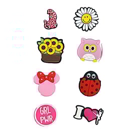 Fashion Charms Set for Handle Cases (8 Piece Set) - GIRL 5 (Only Ground Shipping)