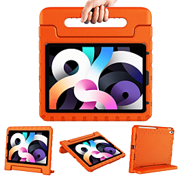Handle Stand Shockproof Kids Case - ORANGE for iPad Mini 6 / 7 (A17 Pro) (Only Ground Shipping)