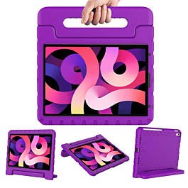 Handle Stand Shockproof Kids Case - PURPLE for iPad Mini 6 / 7 (A17 Pro) (Only Ground Shipping)