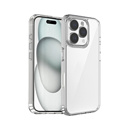 Hybrid Case with Air Cushion Technology - CLEAR for iPhone 16 Pro (Only Ground Shipping)