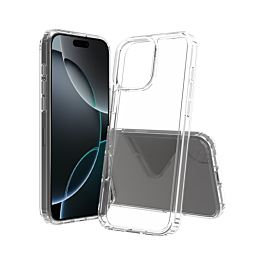 Hybrid Case with Air Cushion Technology - CLEAR for iPhone 16 Pro Max (Only Ground Shipping)