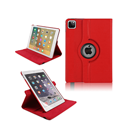 360 Degree Rotating Swivel Stand Case - RED for iPad Air 11 2024 / Pro 11 (1st / 2nd / 3rd / 4th) / Air 4 / Air 5 (Only Ground Shipping)