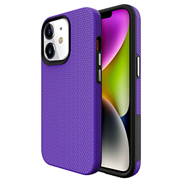 Shock Absorption Protective Dual Layer Case - PURPLE for iPhone 7 / 8 (Only Ground Shipping)