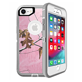Heavy Duty Case for iPhone 7 / 8 (CAMO PINK) (Only Ground Shipping)