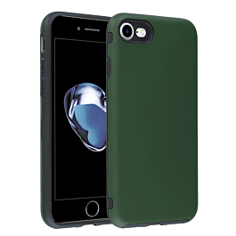 Full Cover New Design Silicone Case - GREEN for iPhone 7 / 8 (Only Ground Shipping)