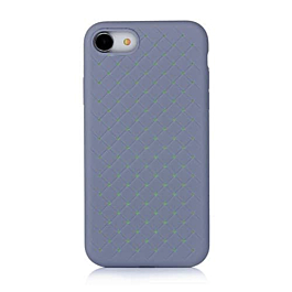 Wicker Design Silicone Cases - GRAY for iPhone 8P / 7P (Only Ground Shipping)