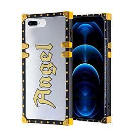 Square Case with Mirror Design - Style 5 for iPhone 8P / 7P (Only Ground Shipping)