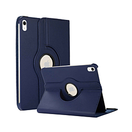 360 Degree Rotating Swivel Stand Case - DARK BLUE for iPad 10 2022 (10.9") / iPad 11 (A16) (Only Ground Shipping)