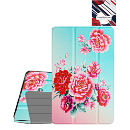 Old Style Notebook Design Case - ROSE for iPad 10 2022 (10.9") / iPad 11 (A16) / Air 11 2024 / Air 4 / Air 5 / Air 6 / Air 7 / Pro 11 (All Models) (Only Ground Shipping)