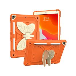 Protective Butterfly Stand Desing Case - GREAM ORANGE for iPad 5 (2017) / iPad 6 (2018) / Air 1 / Air 2 / Pro 9.7 (Only Ground Shipping)