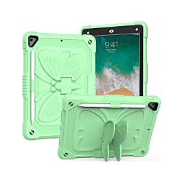 Protective Butterfly Stand Desing Case - FRESH GREEN for iPad 10.2" (7th / 8th / 9th) / Air 3 / Pro 10.5 (Only Ground Shipping)