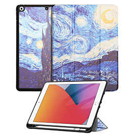 Old Style Notebook Design Case - Starry Night for iPad 10.2" (7th / 8th / 9th) / Air 3 / Pro 10.5 (Only Ground Shipping)