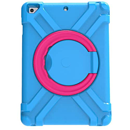 Shockproof Circle Stand Case - BLUE for iPad 10.2" (7th / 8th / 9th) / Air 3 / Pro 10.5 (Only Ground Shipping)