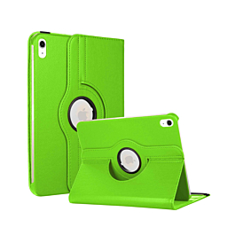 360 Degree Rotating Swivel Stand Case - GREEN for iPad 10 2022 (10.9") / iPad 11 (A16) (Only Ground Shipping)