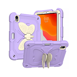 Protective Butterfly Stand Design Case - PURPLE CP1 for iPad 10 2022 (10.9") / iPad 11 (A16) (Only Ground Shipping)