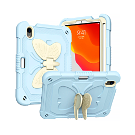 Protective Butterfly Stand Design Case - LIGHT BLUE CP3 for iPad 10 2022 (10.9") / iPad 11 (A16) (Only Ground Shipping)
