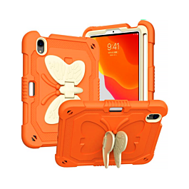 Protective Butterfly Stand Design Case - ORANGE CP4 for iPad 10 2022 (10.9") / iPad 11 (A16) (Only Ground Shipping)