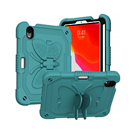 Protective Butterfly Stand Design Case - DARK BLUE for iPad 10 2022 (10.9") / iPad 11 (A16) (Only Ground Shipping)