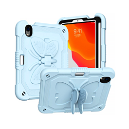 Protective Butterfly Stand Design Case - LIGHT BLUE for iPad 10 2022 (10.9") / iPad 11 (A16) (Only Ground Shipping)