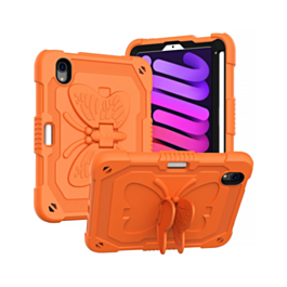 Protective Butterfly Stand Design Case - ORANGE for iPad 10 2022 (10.9") / iPad 11 (A16) (Only Ground Shipping)