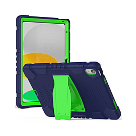 Full Body Protection Case - NAVY BLUE / GREEN for iPad 10 2022 (10.9") / iPad 11 (A16) (Only Ground Shipping)