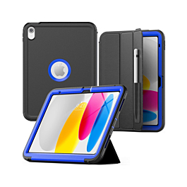 Full Body Protective Case - DARK BLUE for iPad 10 2022 (10.9") / iPad 11 (A16) (Only Ground Shipping)