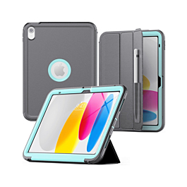 Full Body Protective Case - GRAYBLUE for iPad 10 2022 (10.9") / iPad 11 (A16) (Only Ground Shipping)