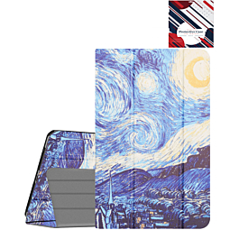 Old Style Notebook Design Case - Starry Night for iPad Air 11 2024 / 10 2022 (10.9") / Air 4 / Air 5 / Pro 11 (1st / 2nd / 3rd / 4th) (Only Ground Shipping)