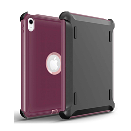 Heavy Duty Case with Clip - MAROON for iPad 10 2022 (10.9") / iPad 11 (A16) (Only Ground Shipping)