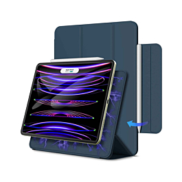 Smart Full Body Magnet Cover - DARK BLUE for iPad 10 2022 (10.9") / iPad 11 (A16) (Only Ground Shipping)