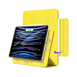 Smart Full Body Magnet Cover - YELLOW for iPad 10 2022 (10.9") / iPad 11 (A16) (Only Ground Shipping)