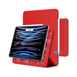 Smart Full Body Magnet Cover - RED for iPad 10 2022 (10.9") / iPad 11 (A16) (Only Ground Shipping)