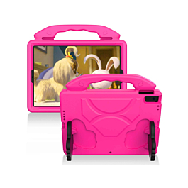 Hand - Held Stand Kids Case - PINK for iPad Air 11 2024 / iPad10 2022 (10.9") (Only Ground Shipping)