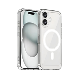 iPhone 16 Plus Wireless Charging Clear Case (Only Ground Shipping)