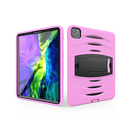 Shockproof Case with Pen Slot - LIGHT PINK for iPad Pro 12.9 (3rd / 4th / 5th / 6th) (Only Ground Shipping)