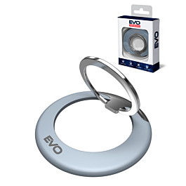 EVO PO1 Magnetic Phone Ring Compatible with Wireless Charging - BLUE (Only Ground Shipping)