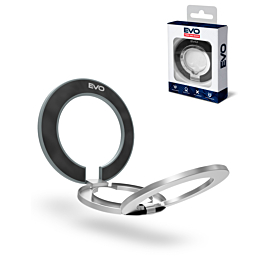 EVO PO2 Magnetic Phone Ring Compatible with Wireless Charging - BLUE (Only Ground Shipping)