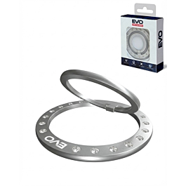EVO PO1 Magnetic Phone Ring Compatible with Wireless Charging - STONE (Only Ground Shipping)