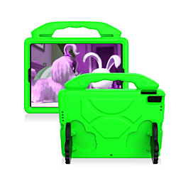 Hand - Held Stand Kids Case - GREEN for iPad Mini 1 / 2 / 3 / 4 / 5 (Only Ground Shipping)