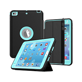 Full Body Protective Case - LIGHT BLUE for iPad Mini 4 / Mini 5 (Only Ground Shipping)