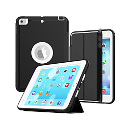 Full Body Protective Case - SILVER for iPad Mini 4 / Mini 5 (Only Ground Shipping)