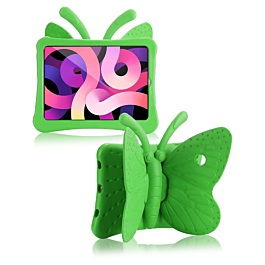 Butterfly Shockproof Kids Case - GREEN for iPad Mini 6 / 7 (A17 Pro) (Only Ground Shipping)