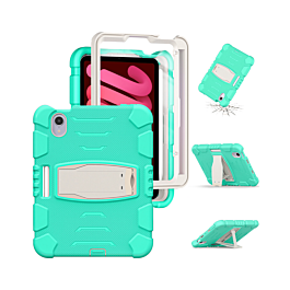 Full Body Protection Case - MINT GREEN for iPad Mini 6 / 7 (A17 Pro) (Only Ground Shipping)